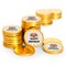 80 Pcs Circus Kid's Birthday Candy Party Favors Chocolate Coins with Gold Foil